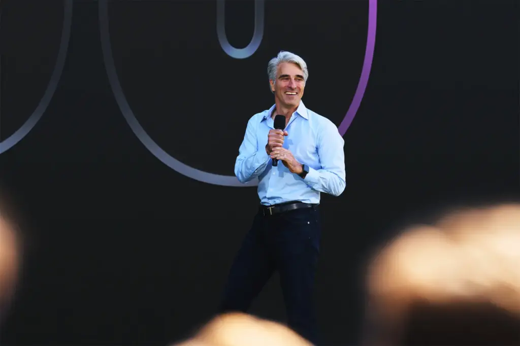 Apple WWDC22 Craig Federighi Apple Park 220606 Apple WWDC22 Craig Federighi Apple Park 220606