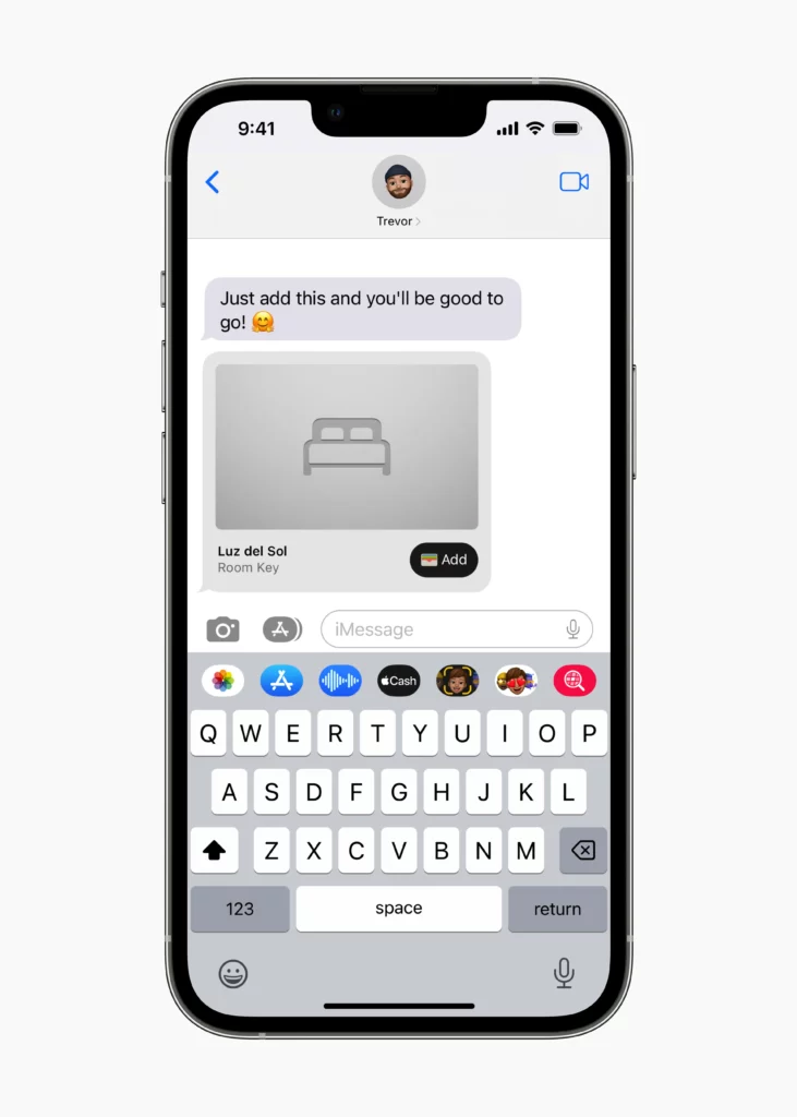 Apple WWDC22 iOS16 share key in Messages 220606 Apple WWDC22 iOS16 share key in Messages 220606