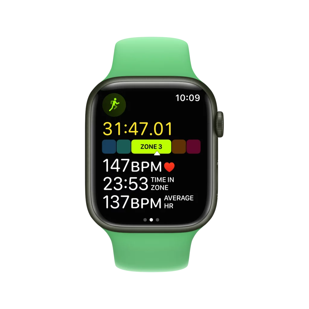 Apple WWDC22 watchOS 9 Heart Rate Zones 220606