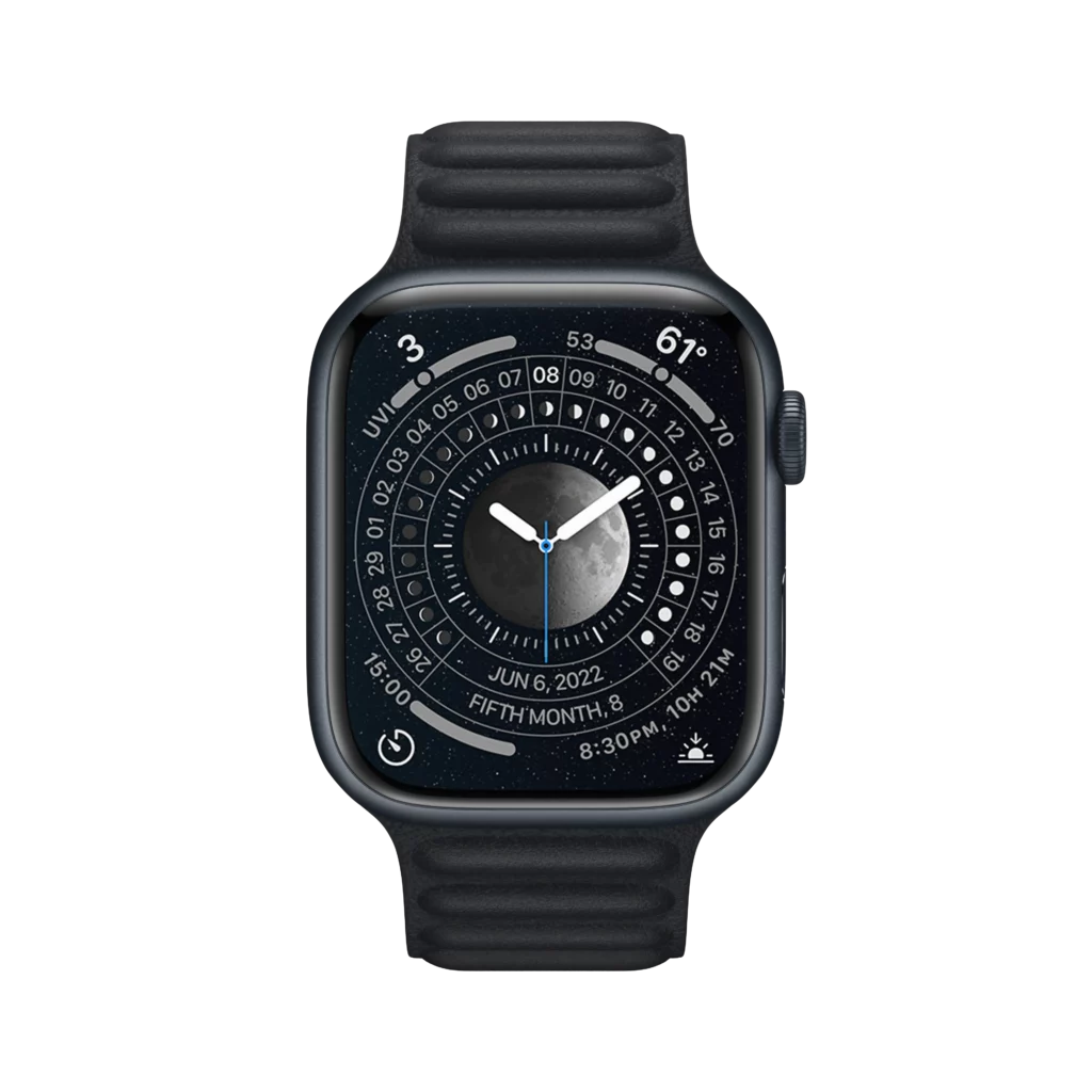 Apple WWDC22 watchOS 9 Lunar face 220606