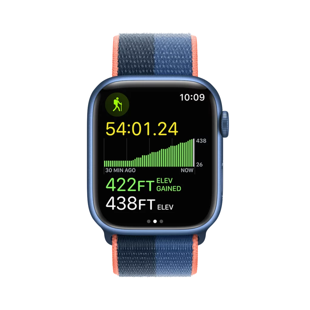 Apple WWDC22 watchOS 9 workout elevation 220606