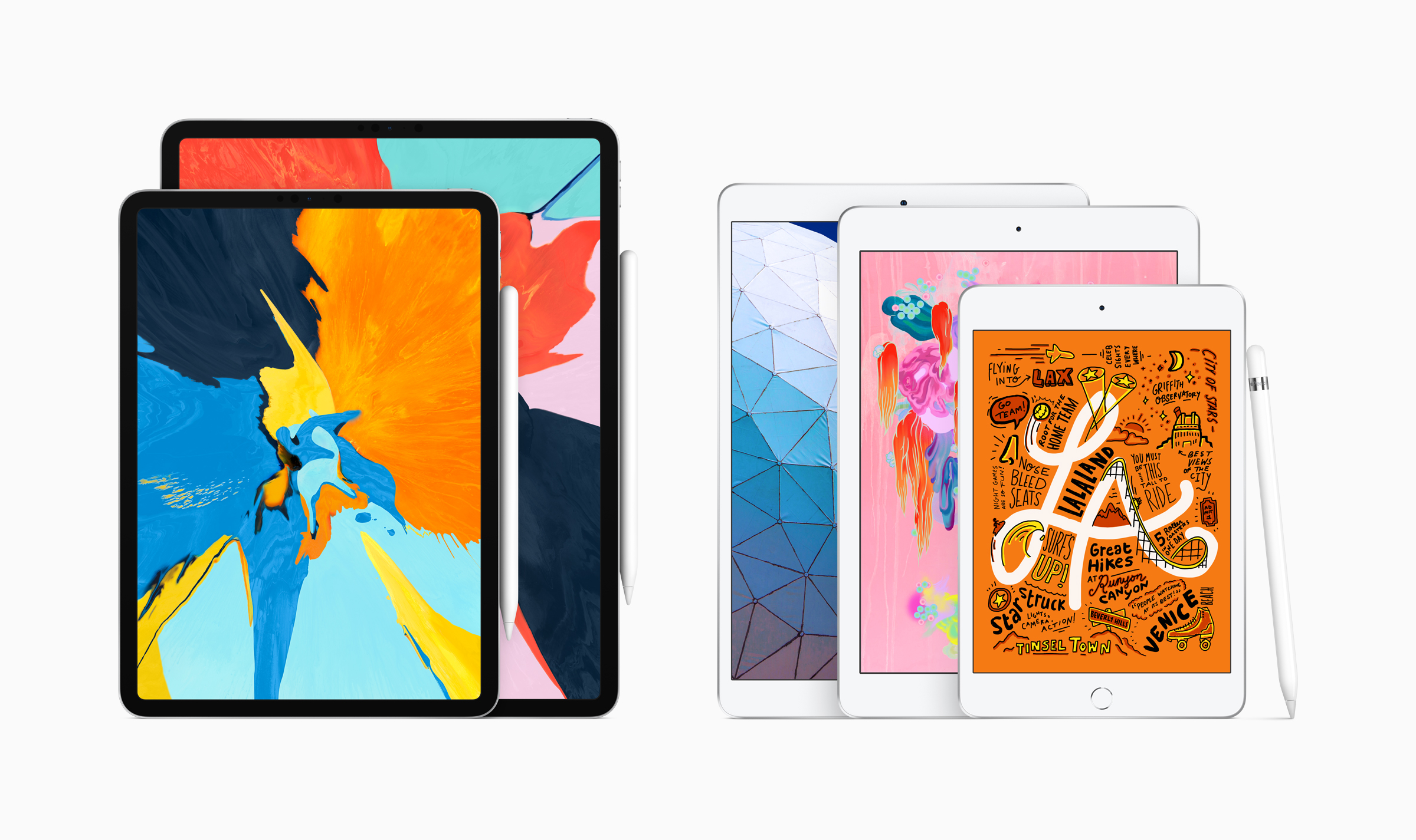 New iPad air and iPad mini with Apple Pencil 03182019 zzhr5h