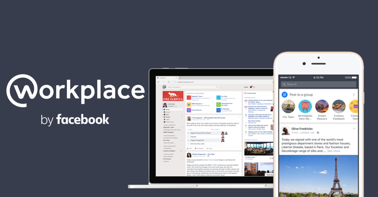 Facebook Workplace: Il socialnetwork del lavoro