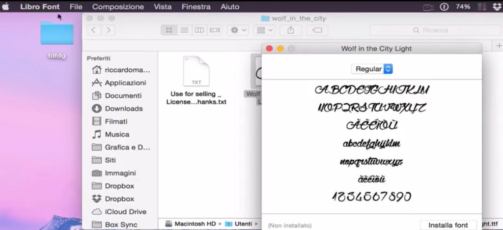 mac os font download for windows