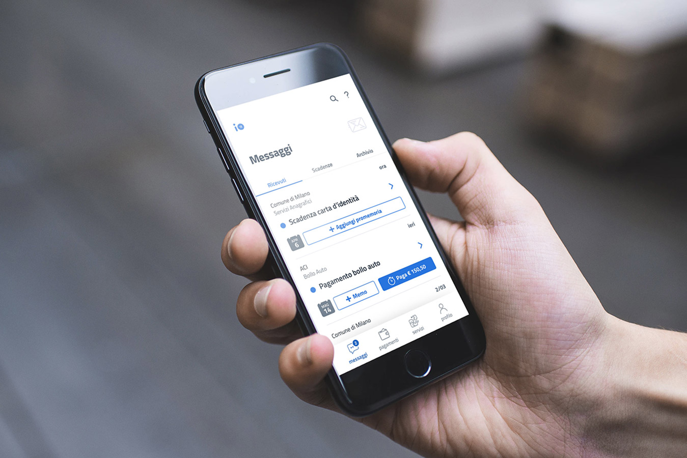 io pagopa mockup Mockup IO