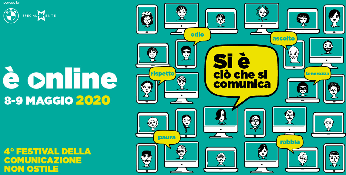 ParoleOstili, l’evento che promuovere il potere delle parole, si rinnova online