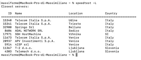 speedtest L speedtest L
