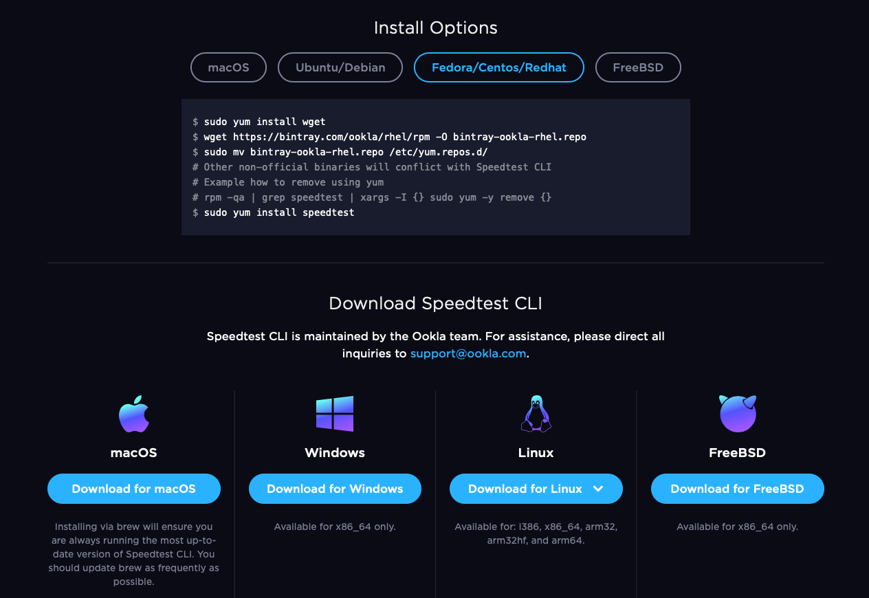 Speedtest cli windows как пользоваться