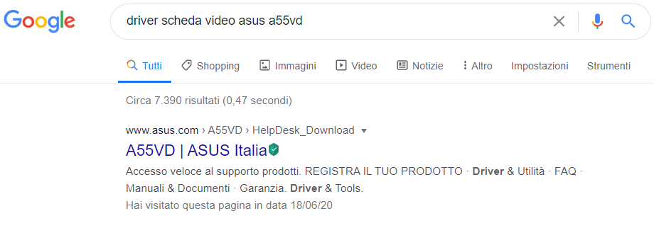 cercare driver su google Come trovare i driver per il computer
