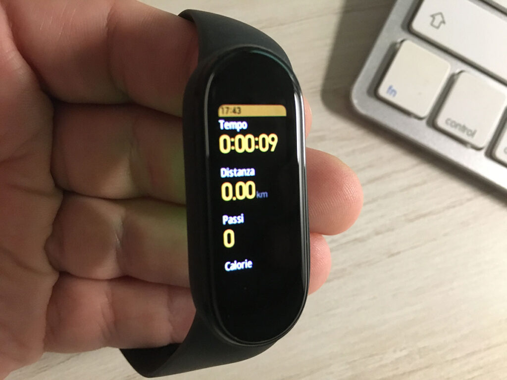 Mi Band 5 allenamento3 Mi Band 5 allenamento3