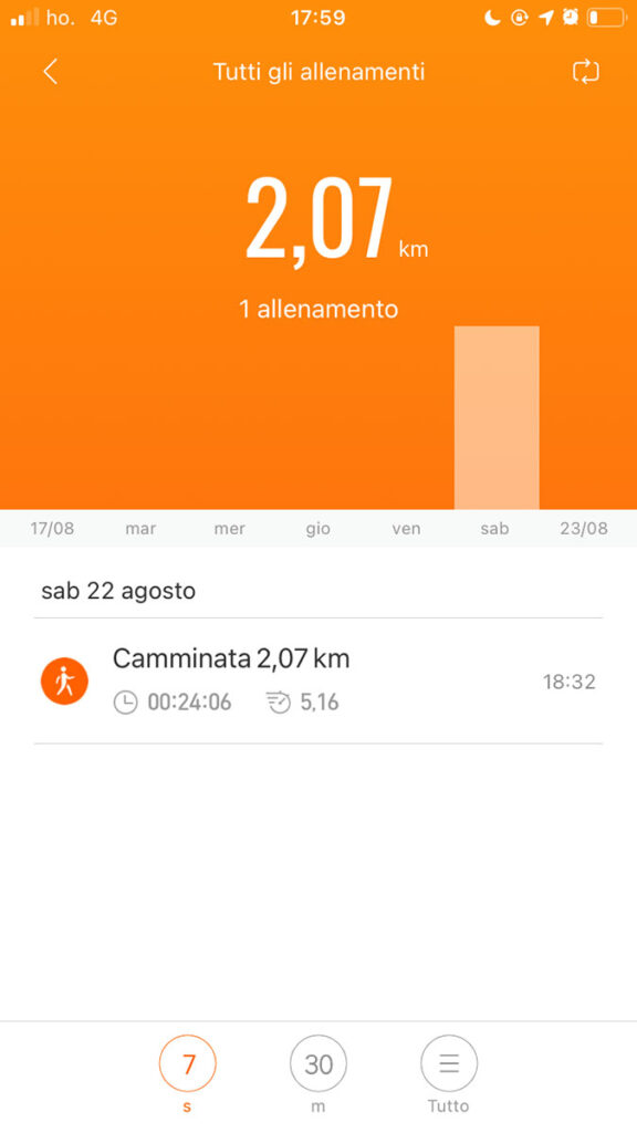 Mi Band 5 camminata2 Mi Band 5 camminata2