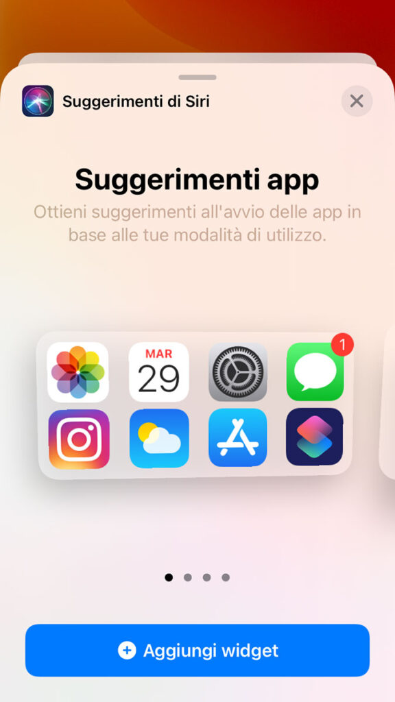 widget suggerimentoapp widget suggerimentoapp