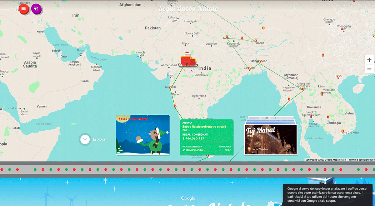 Babbo Natale sta arrivando seguilo su Google Maps PcGenius Babbo Natale sta arrivando seguilo su Google Maps PcGenius