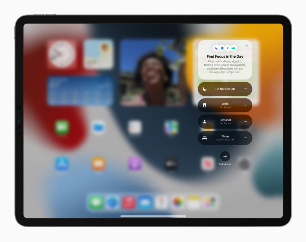 Apple iPadPro iPadOS15 springboard focus 060721 Apple iPadPro iPadOS15 springboard focus 060721