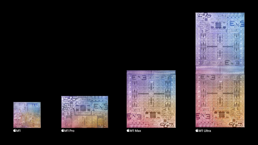 Apple M1 chip family lineup 220308 Apple M1 chip family lineup 220308
