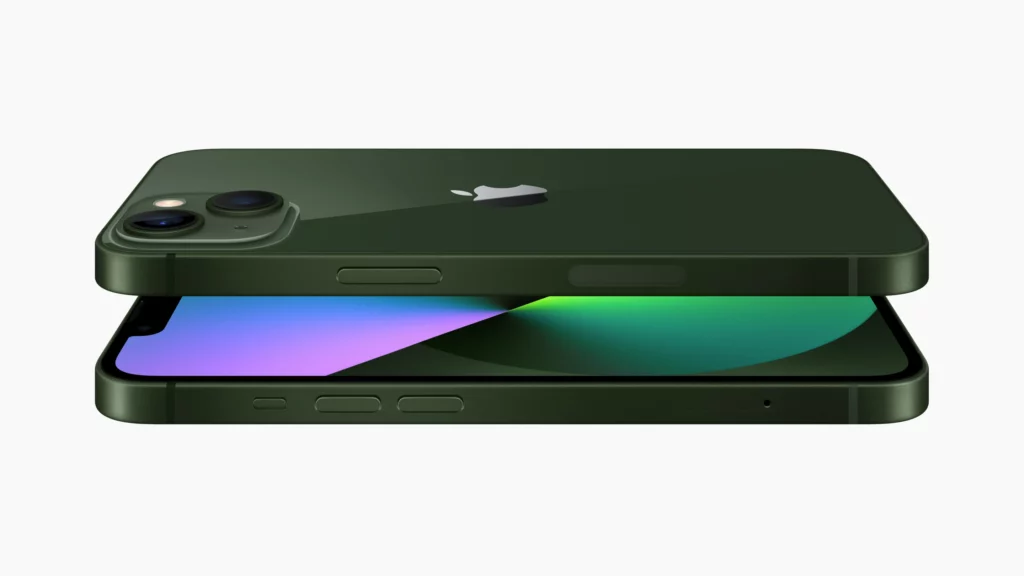 Apple iPhone13 green double infinity 220308 Apple iPhone13 green double infinity 220308
